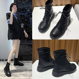 Bốt cổ ngắn da mềm, bốt lửng