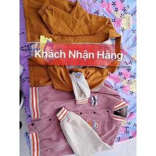 [ Kèm Ảnh Khách Mặc] Áo Bomber Nhung Tăm Cá Tính