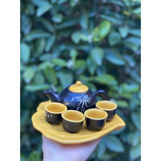 Bộ Ấm Chén Mini🍎 Hàng Bát Tràng🍎 Cao Cấp🍎
