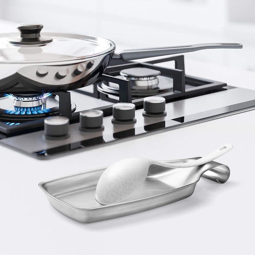 Giá Đỡ Muỗng Nấu Ăn Bằng Thép Không Gỉ Tiện Dụng Cho Nhà Hàng