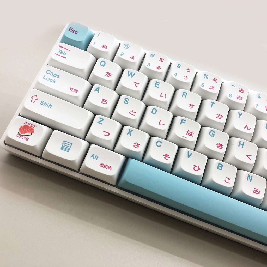 Bộ Keycap PBT nút bàn phím cơ profile XDA Chi Chi Cat ... phù hợp nhiều loại bàn phím