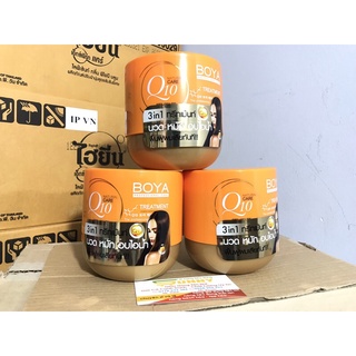 Kem Ủ Tóc BOYA Q10 Hair Treatment Phục Hồi Và Giúp Tóc Mềm Mượt THÁI LAN 500ml ( hình chụp sản phẩm thật)