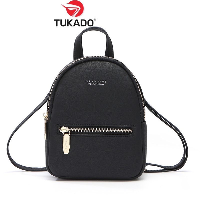 Balo Nữ Mini Thời Trang FOREVER YOUNG Đi Học Đi Chơi Da Cao Cấp Cực Đẹp Giá Rẻ FY12 - Tukado - Hàng mới về