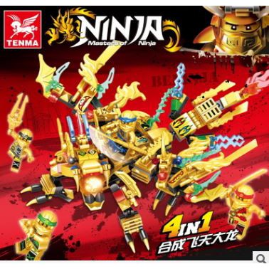 Bộ đồ chơi lego ninja cưỡi rồng mã 6205