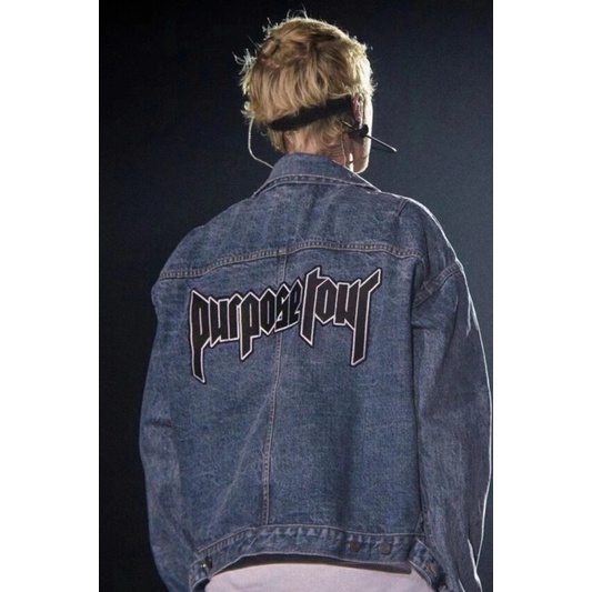 Áo Bò Fear Of God x Purpose Tour 5TH- Justin Biebe Fear Of God Purpose Tour Jacket Denim Jacket- Áo FOG/ Áo Purpose Tour