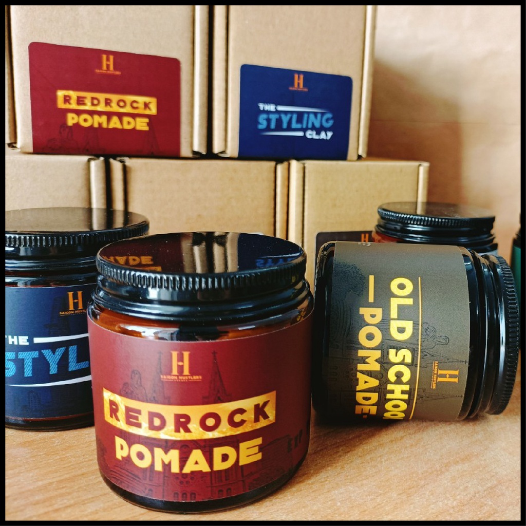 Sáp vuốt tóc nam Old School Pomade chính hãng  Rapuchel Store SSOS01