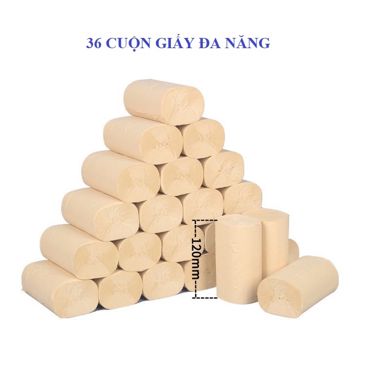 BỊCH 36 CUỘN 2.9 KG GIẤY VỆ SINH GẤU TRÚC BAIHOU NỘI ĐỊA TRUNG [100% CHÍNH HÃNG]