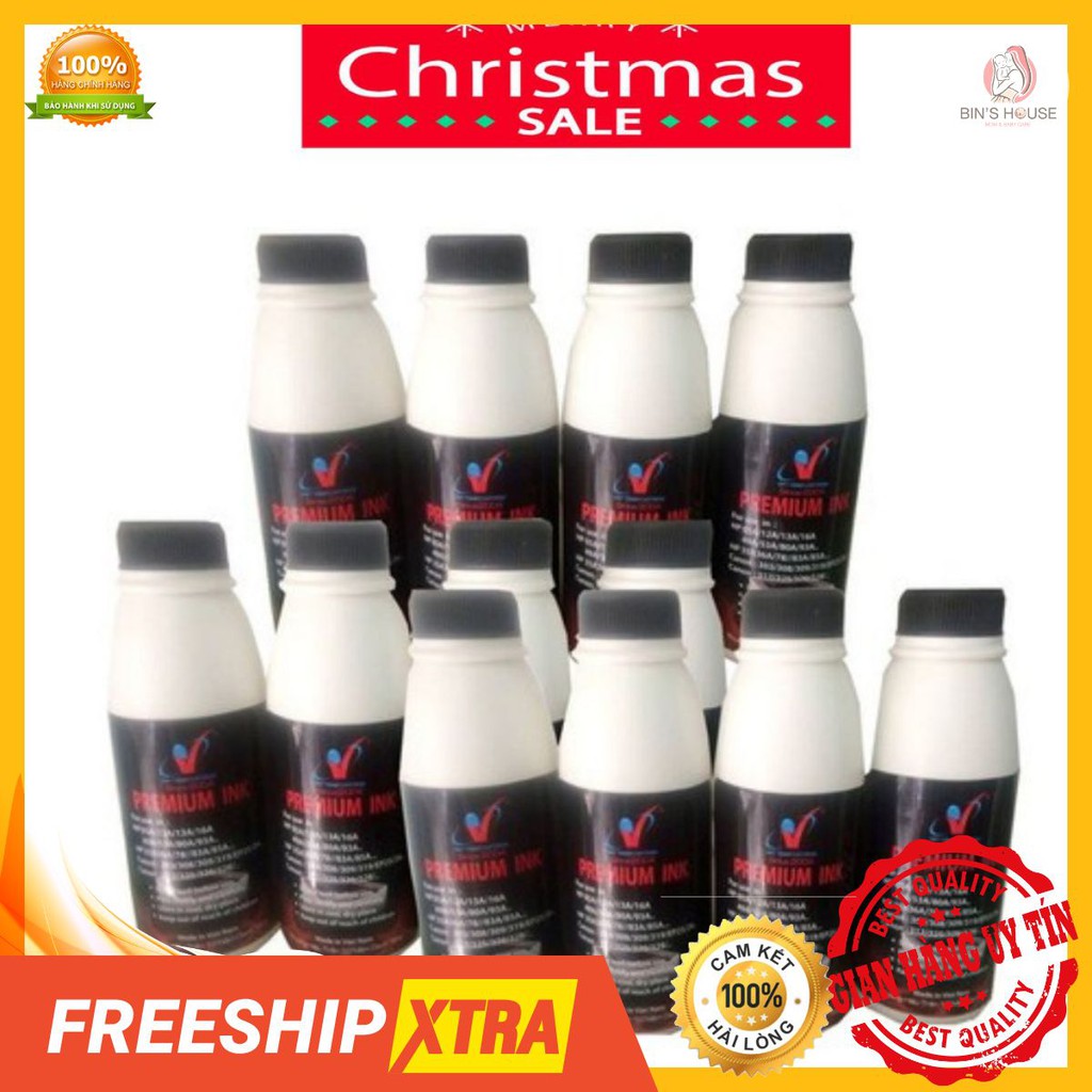 10 chai mực prmium ink 140G siêu nét
