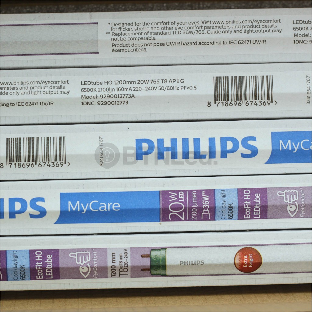 Bóng PHILIPS 1m2 LED Tuýp Ecofit HO 20W -  -  Thay thế bóng tuýp huỳnh quang, êm dịu cho mắt