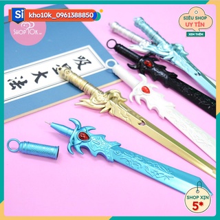 Sỉ 10 bút hình nước đen hình cây kiếm nhiều mẫu 40k  42k