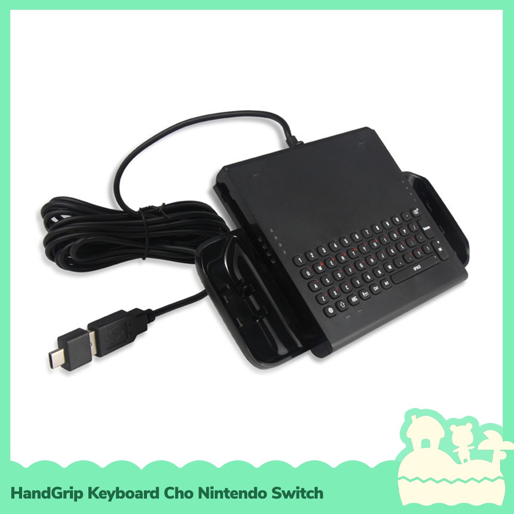 [Sẵn VN - NowShip] Dobe Phụ Kiện Tay Cầm Hand Grip Keyboard Joycon Cổng USB hoặc Type C Cho Nintendo Switch NS