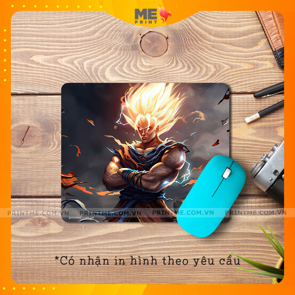 Lót chuột dragon ball, Pad chuột in theo yêu cầu đủ loại anime – game – manga giá rẻ PRINTME SHOP