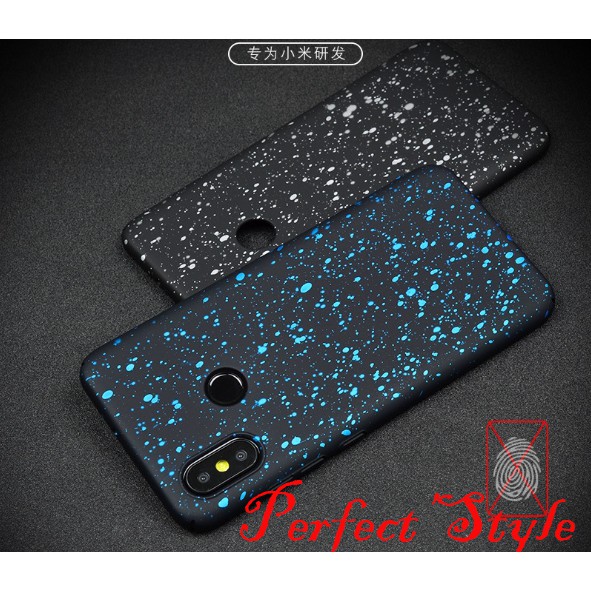 Ốp lưng xiaomi mi 8 / xiaomi mi 8 se / xiaomi mi note 3 hoạ tiết sơn rối chống vân tay