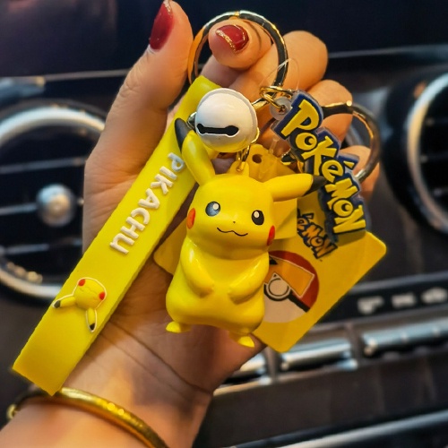 Móc khóa Pokemon bộ 6 nhân vật siêu kute và đáng yêu, móc khóa treo balo phong cách sành điệu hot trend Tik Tok