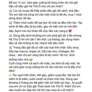DẦU GỘI HÀ THỦ Ô CHAI 500ml