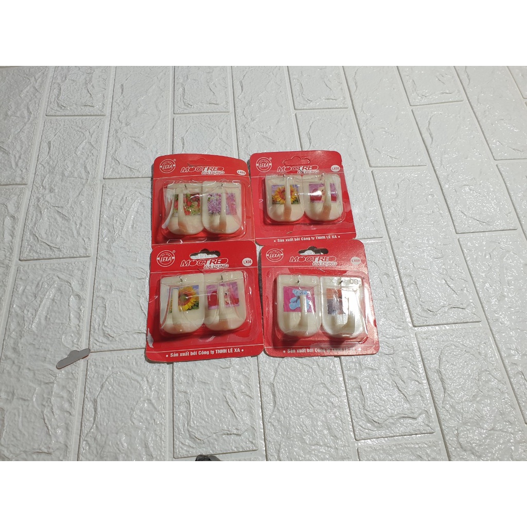 Móc Dán Tường Kèm Đinh Đóng Siêu Chắc