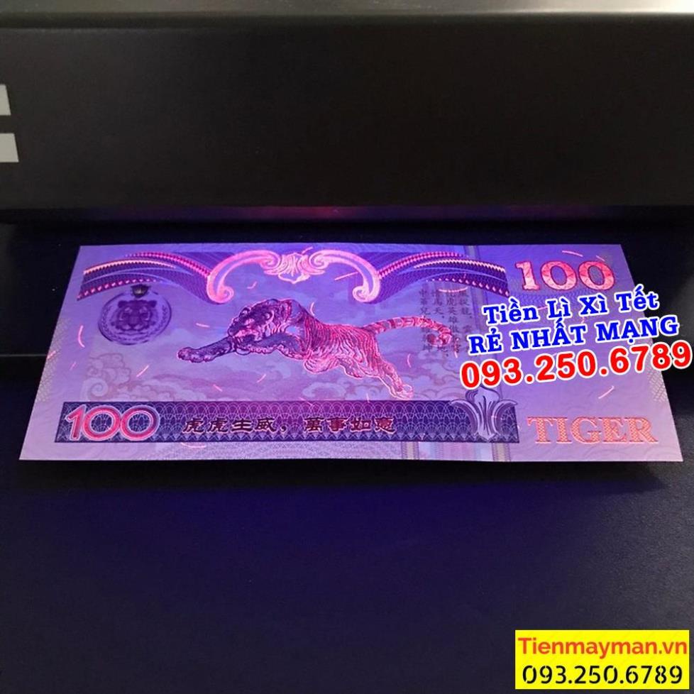 ⭐ FREE SHIP⭐ Tờ Đài Loan hình con hổ lưu niệm lì xì tết Nhâm Dần , tặng bao lì xì, Quà Tết 2022