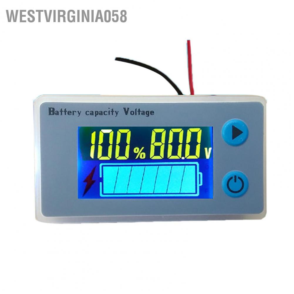 Có thể bán buôn Dung lượng pin Đồng hồ đo điện áp Màn hình LCD Chỉ thị Điện cho ô tô Westvirginia058 Hàng giao ngay