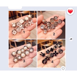 Set khuy cài áo 10 chi tiết.