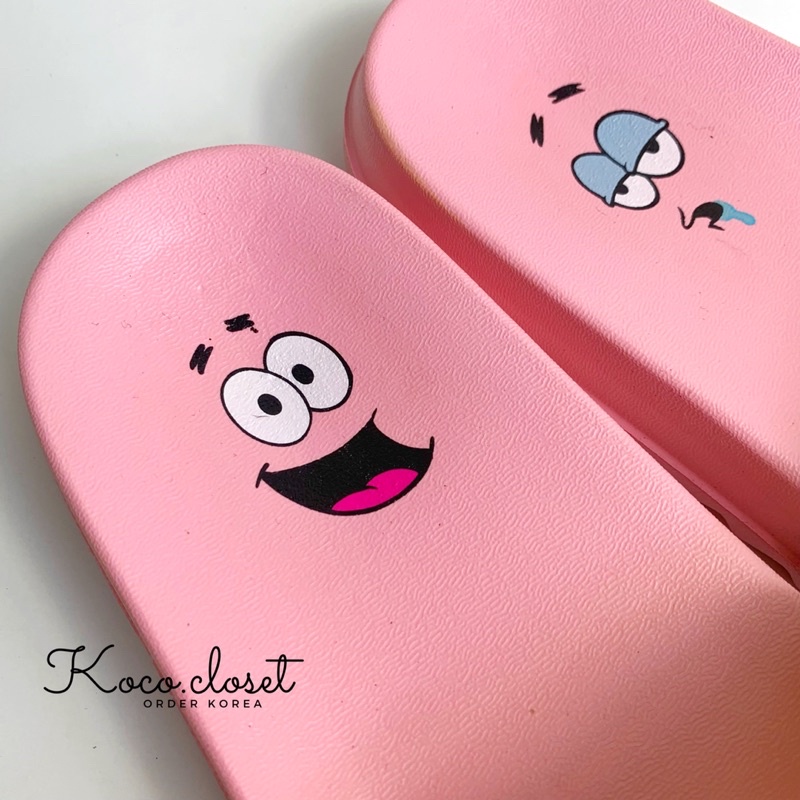 Dép Spao Line Friends Bọt Biển Spongebob chính hãng