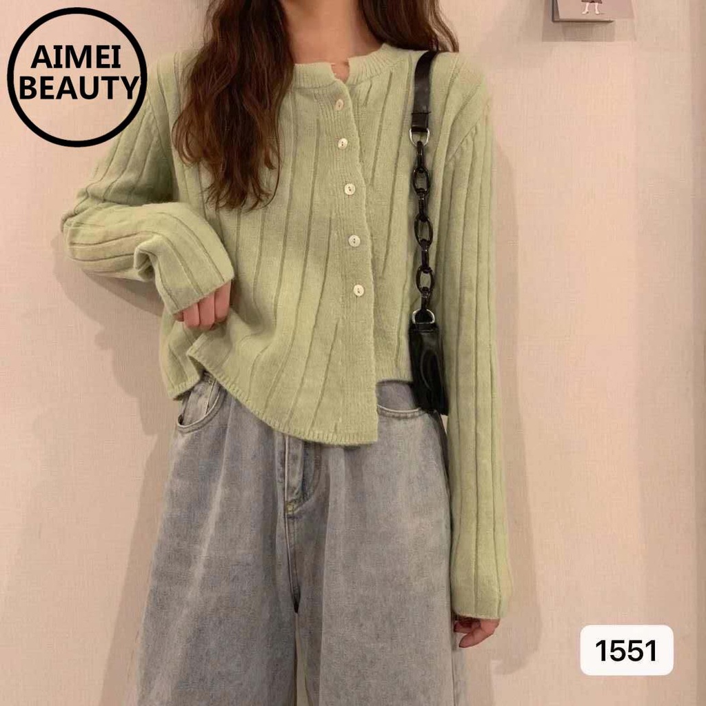 Áo sweater ôm dài tay thời trang mùa thu mới năm 2021