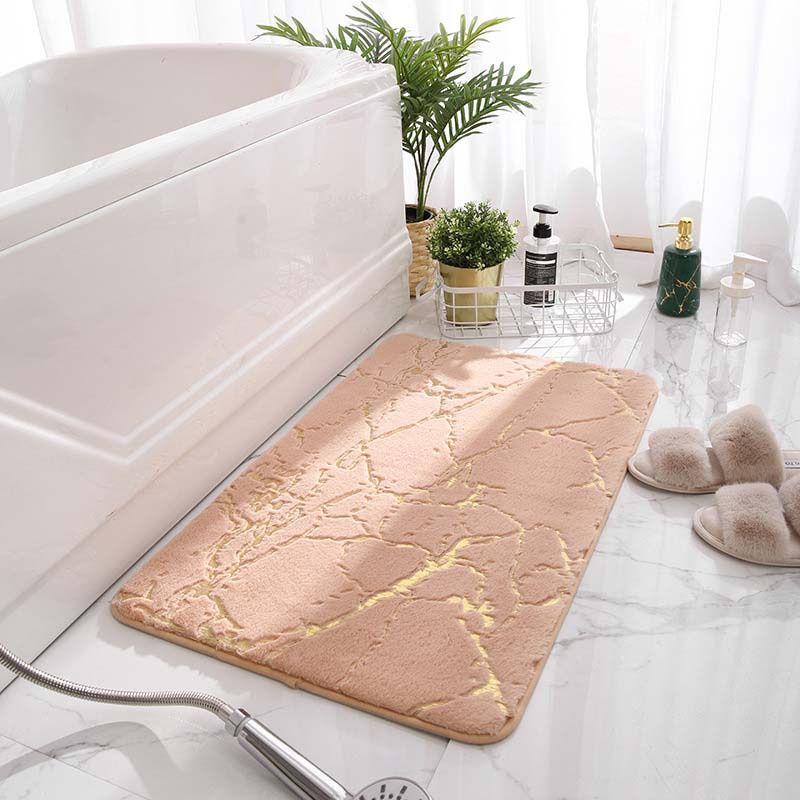 Thảm trải sàn có lông tơ màu nguyên chất dày dặn, thấm hút tức thì, khô nhanh, không trơn trượt và chống mài mòn, không
