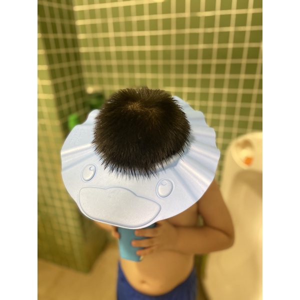 Mũ gội đầu chắn nước bào vệ tai và mắt cho bé, nón tắm có thể điều chỉnh vòng đầu