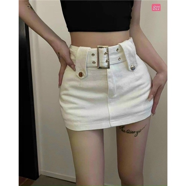 Váy chữ A kaki khoá vuông cao cấp VK