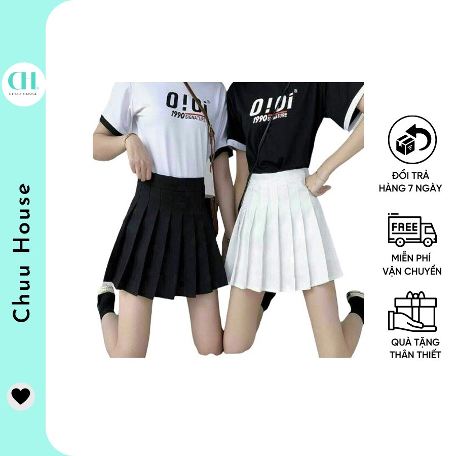 Chân Váy Tennis Quốc Dân 3 Màu Vải Mềm Có Quần Trong Siêu Xinh - Chuu House - CH0271