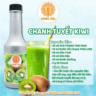 Siro Kiwi CHANG THAI 1 Lít