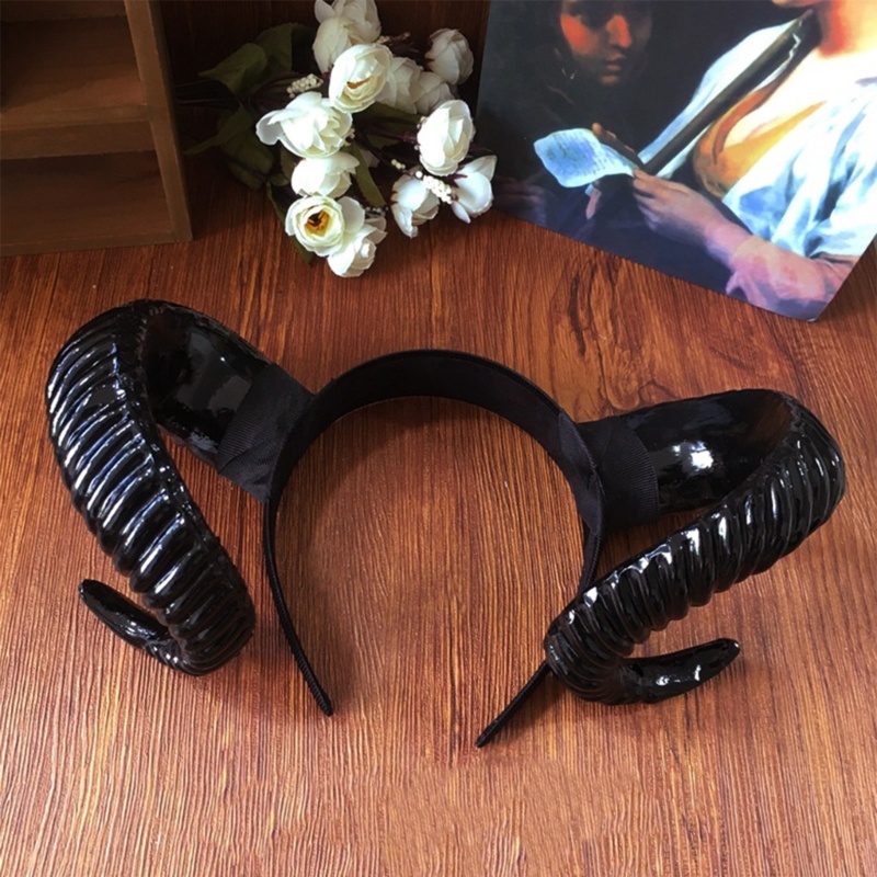 Cài Tóc Hình Sừng Quỷ Phong Cách Halloween