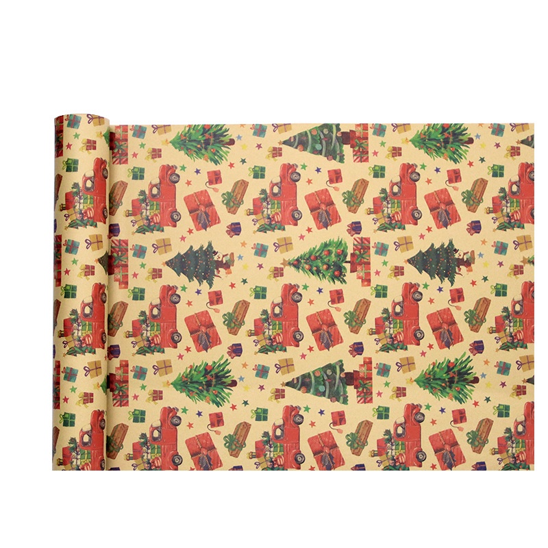 Cuộn Giấy Gói Quà Giáng Sinh / Sinh Nhật 50 * 70cm