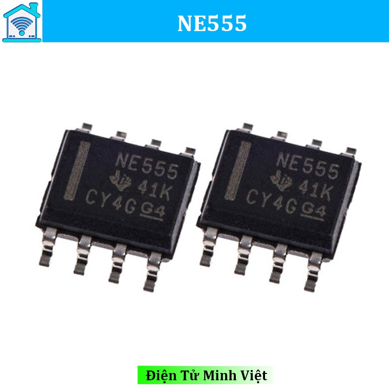 Ic dao động tạo xung NE555 SMD