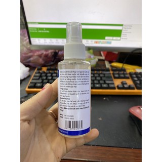 nước xịt rửa tay khô sát khuẩn