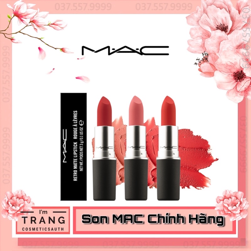 Son Mac Powder Kiss Lipstick, Bộ Sưu Tập Son Mac Phiên Bản mới nhiều màu đa dạng