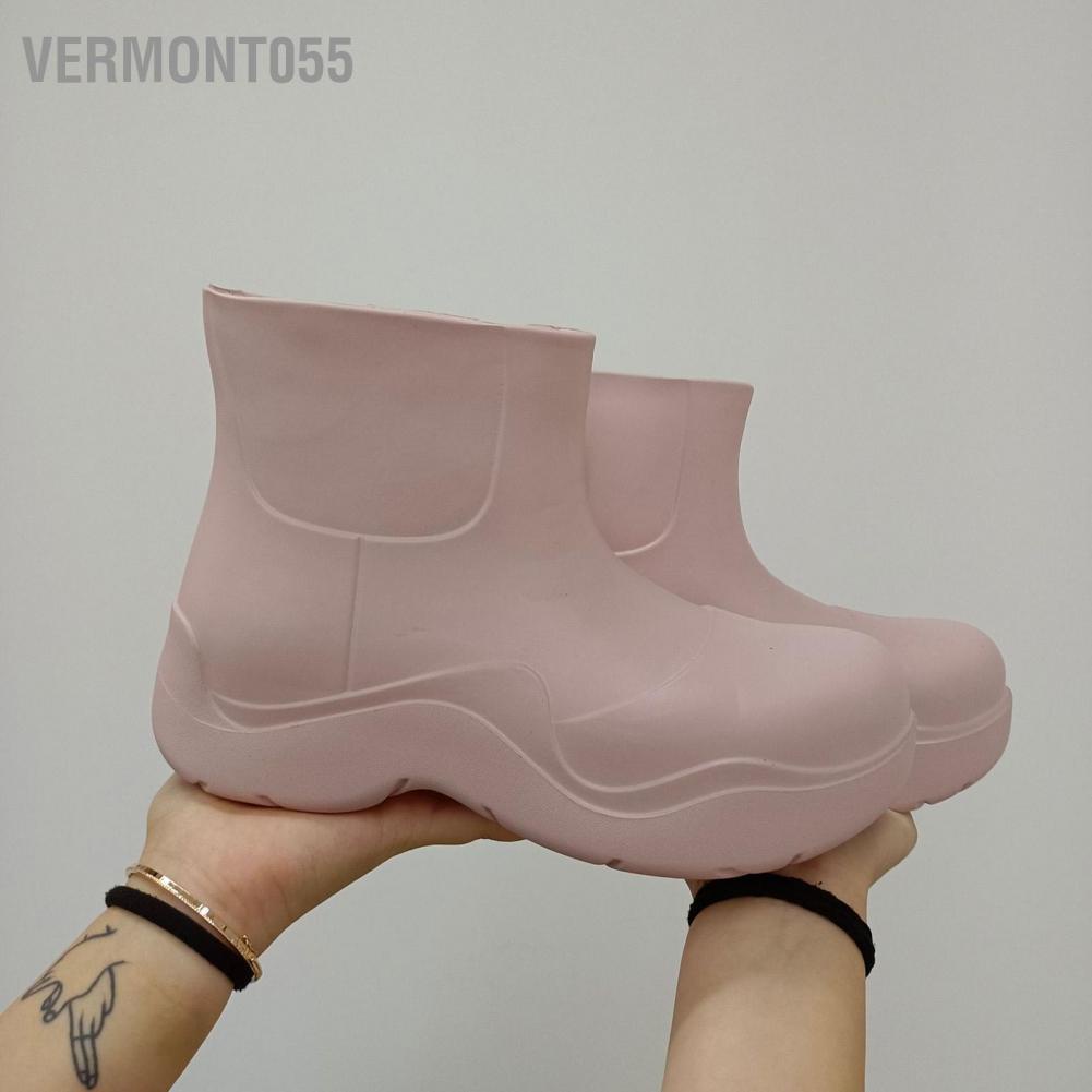 Có thể bán buôn Giày Bốt EVA Đế Dày Chống Nước Đi Mưa Cho Nữ vermont055 Hàng giao ngay