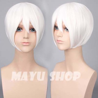 Wig Cơ bản Ngắn Wig nam Tóc giả ngắn Cosplay tặng kèm Wigcap lưới