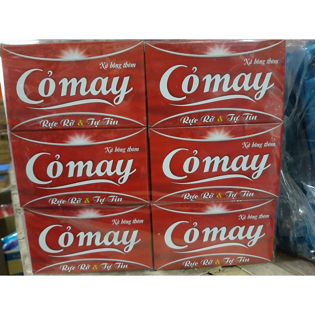 Xà bông Cỏ may Đỏ 100gr