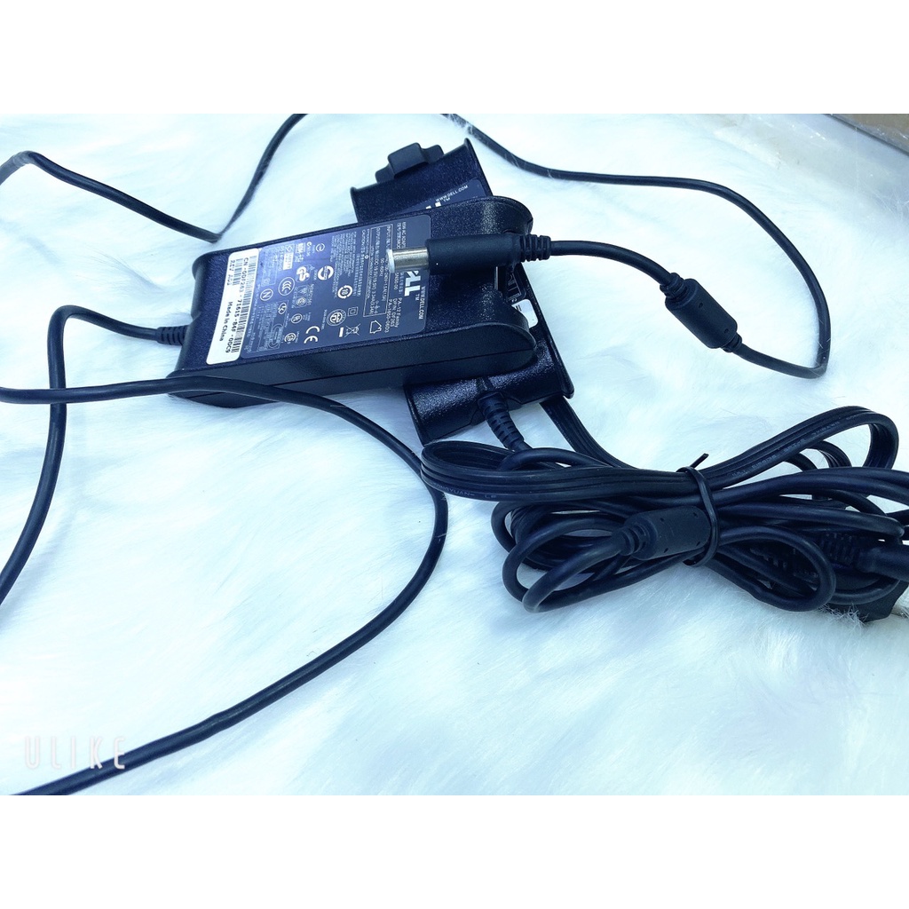 Sạc Laptop Dell Bầu Chân To 19.5v 3.34A  65w. 4.62A  90W Loại Tốt BH 3 Tháng Zin Theo Máy