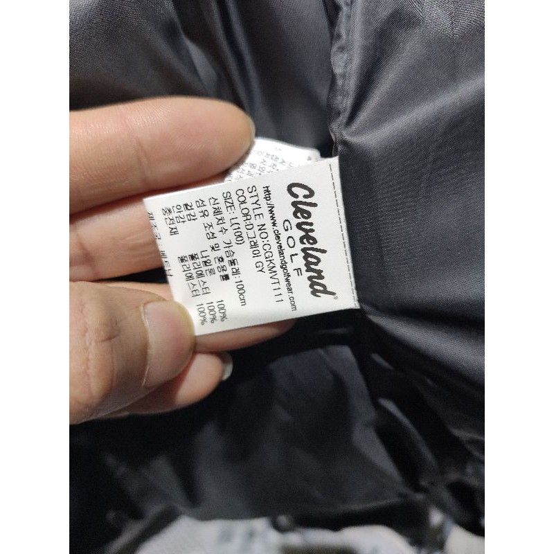 [72-120kg]Áo Khoác Gile Nam Cleveland Golf Cao Cấp CGKMVT111 Bản Hàn (Có Sẵn) | BigBuy360 - bigbuy360.vn
