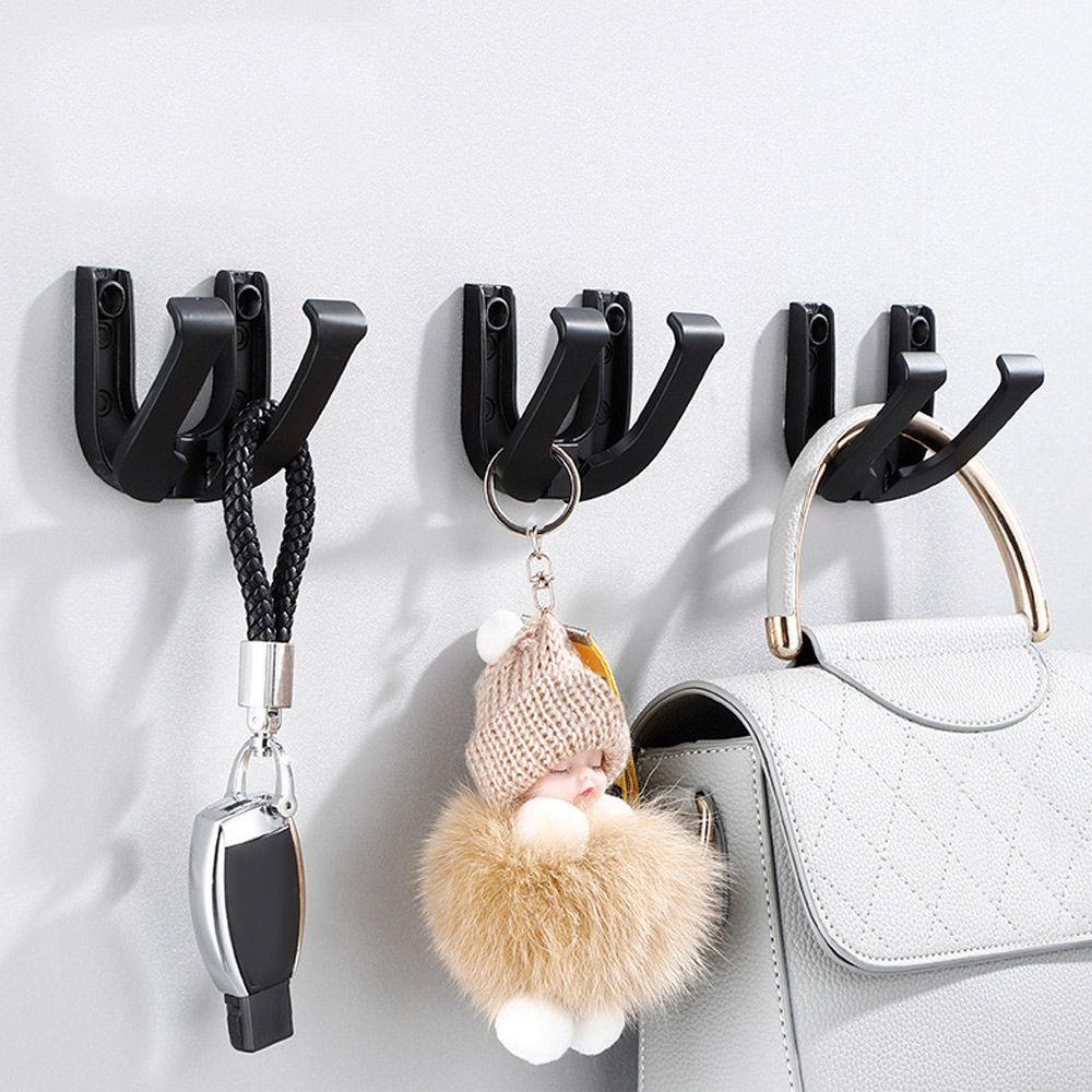 Set 3 Móc Treo Áo Khoác Gắn Tường Gấp Gọn Được DAPHS