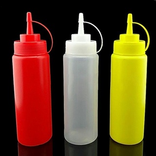 1 Bình tương ớt tương cà siro sirup dung tích 500ml nhựa