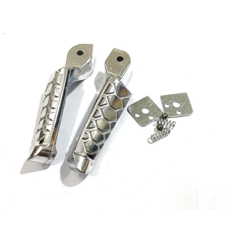 Để chân gập sau inox Take dành cho tất cả các dòng xe Honda/Yamaha