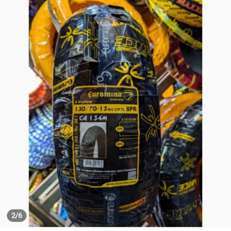 lốp (vỏ) 130/70-13 (8 bố) sau Dylan, honda @, PS Tiêu chuẩn châu âu.