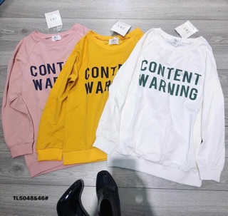 Áo bo gấu CONTENT -KT