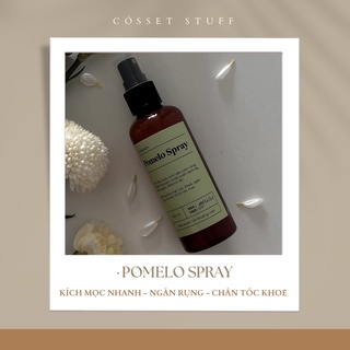 xịt bưởi kích tóc mọc nhanh không gây bết Pomelo Spray Cosset