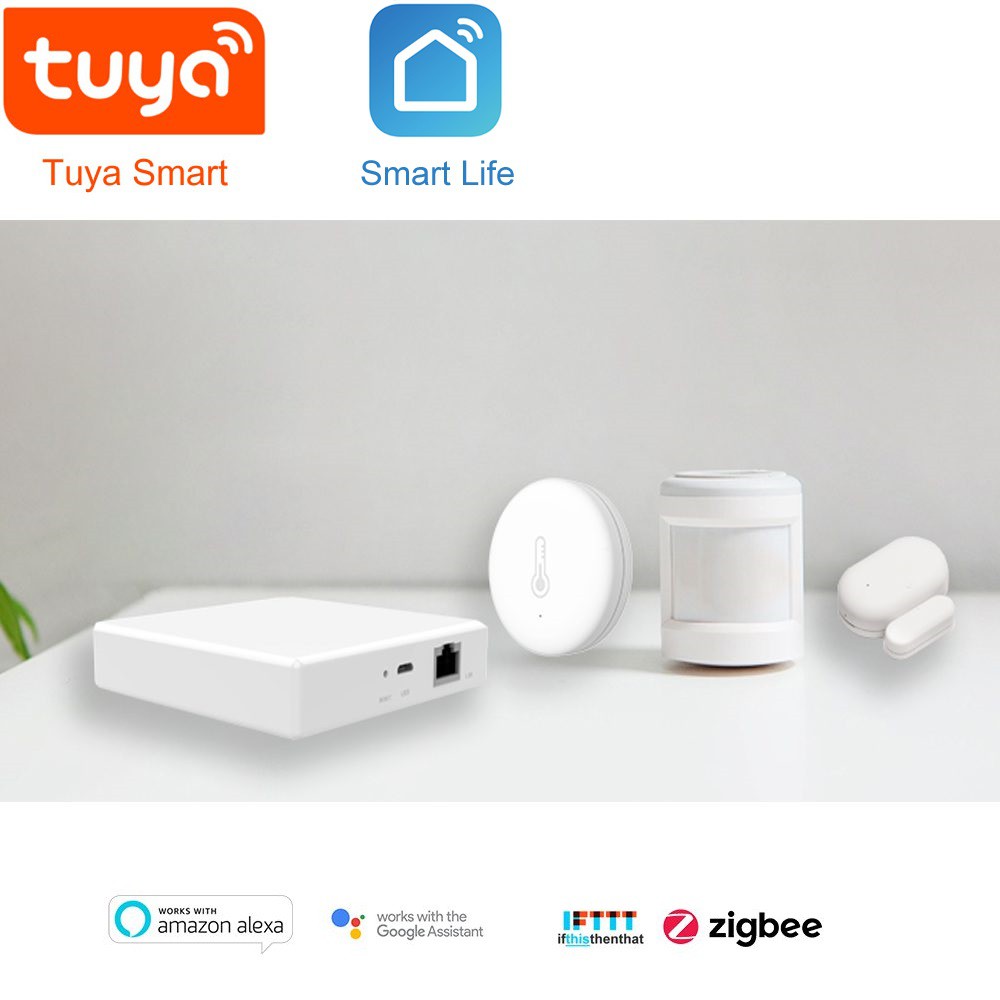 Cảm biến Mở cửa Zigbee Tuya Go / Smart Life - Có hỗ trợ Googhe Home, Alexa, IFTTT