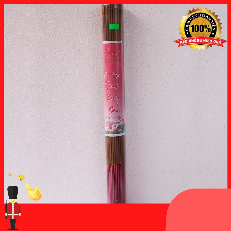 [Trầm Hương Búp Sen] Nhang Trầm thơm cao cấp Búp Sen 50cm - Trầm hương sạch tự nhiên
