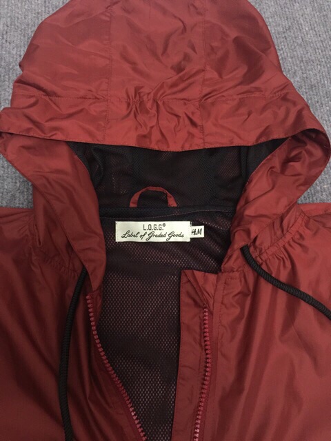 Áo khoác dù H&M vnxk