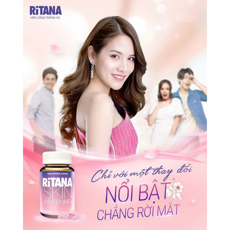 ✅ RiTANA VIÊN UỐNG TRẮNG DA
